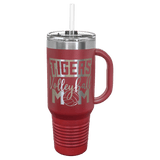 Maroon Polar Camel 40 oz. Travel Mug with Snap Lid & Straw