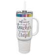 White Prism Polar Camel 40 oz. Travel Mug with Handle & Straw