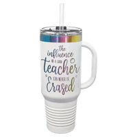 White Prism Polar Camel 40 oz. Travel Mug with Handle & Straw