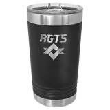 Black Polar Camel 16 oz. Pint with Slider Lid