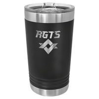Black Polar Camel 16 oz. Pint with Slider Lid