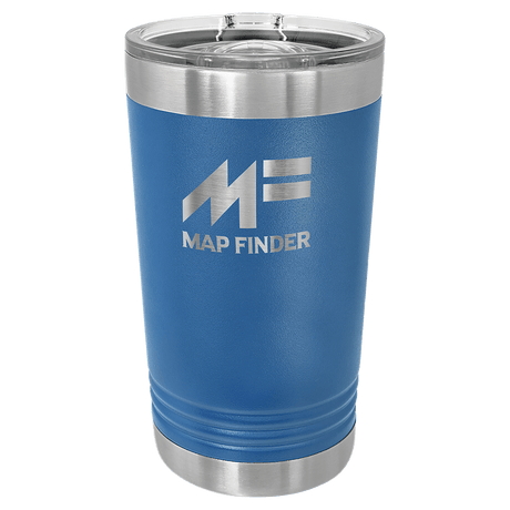 Royal Blue Polar Camel 16 oz. Pint with Slider Lid