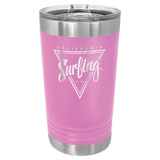 Light Purple Polar Camel 16 oz. Pint with Slider Lid
