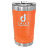 Orange Polar Camel 16 oz. Pint with Slider Lid