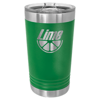 Green Polar Camel 16 oz. Pint with Slider Lid