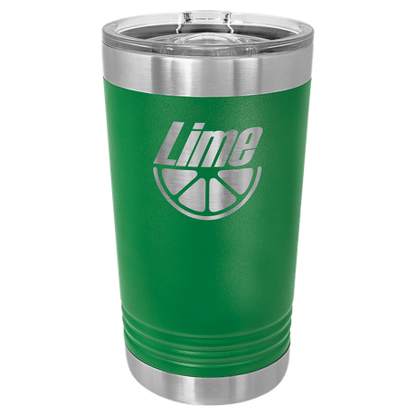 Green Polar Camel 16 oz. Pint with Slider Lid