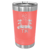 Coral Polar Camel 16 oz. Pint with Slider Lid