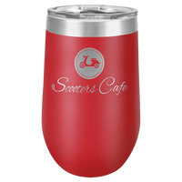Red Polar Camel 16 oz. Vacuum Insulated Stemless Tumbler with Lid
