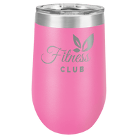 Pink Polar Camel 16 oz. Vacuum Insulated Stemless Tumbler with Lid