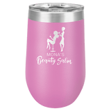 Light Purple Polar Camel 16 oz. Vacuum Insulated Stemless Tumbler with Lid
