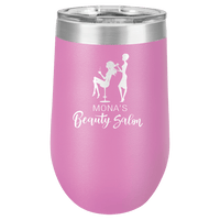 Light Purple Polar Camel 16 oz. Vacuum Insulated Stemless Tumbler with Lid