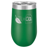 Green Polar Camel 16 oz. Vacuum Insulated Stemless Tumbler with Lid