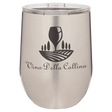 Stainless Steel Polar Camel 12 oz. Vacuum Insulated Stemless Wine Tumbler with Lid