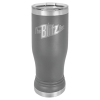 Dark Gray Polar Camel 14 oz. Pilsner with Clear Lid