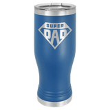 Royal Blue Polar Camel 20 oz Pilsner with Clear Lid