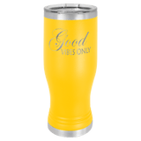Yellow Polar Camel 20 oz Pilsner with Clear Lid