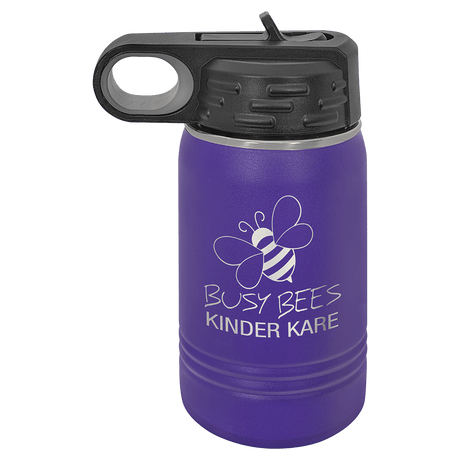 Purple Polar Camel 12 oz. Water Bottle