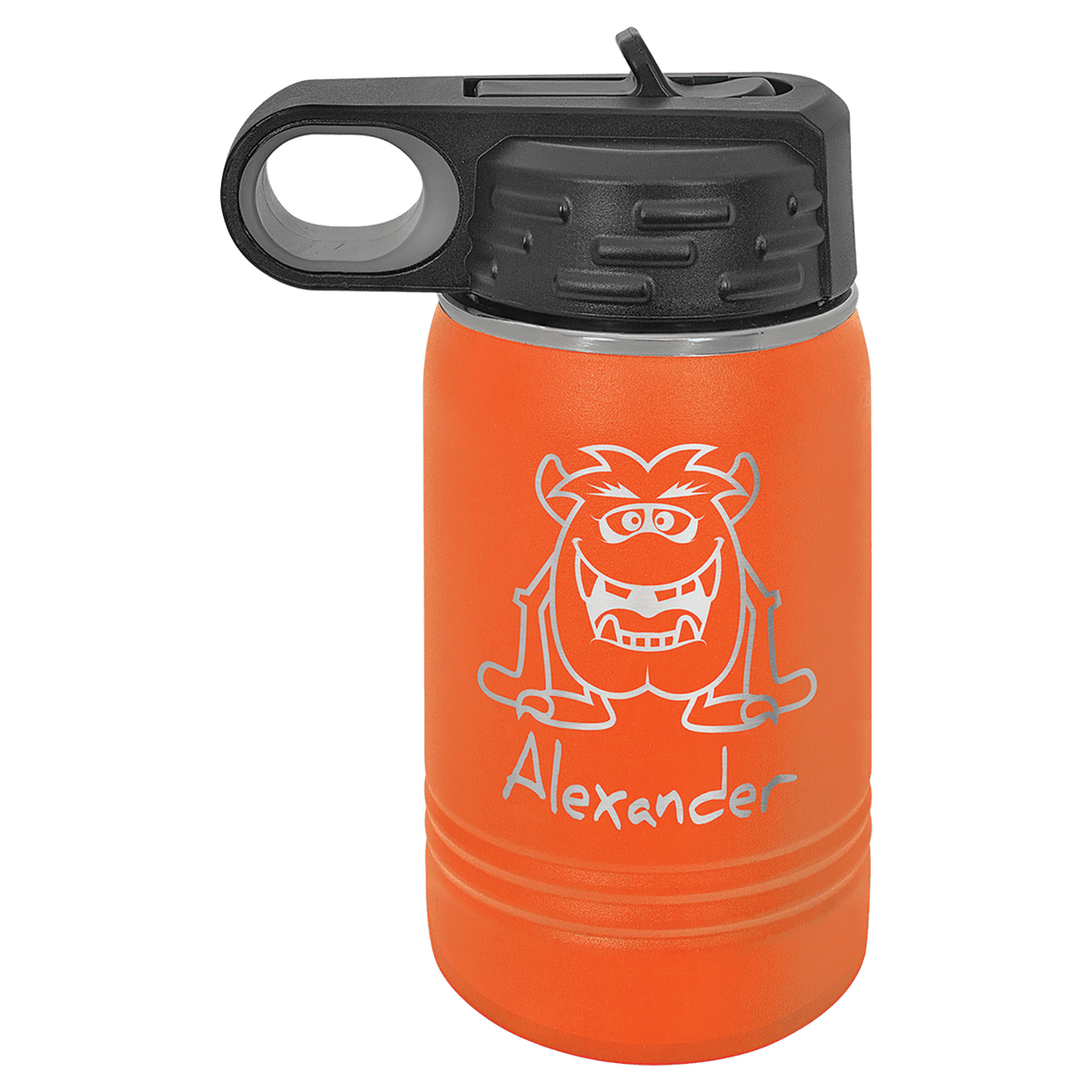 Orange Polar Camel 12 oz. Water Bottle