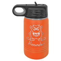 Orange Polar Camel 12 oz. Water Bottle
