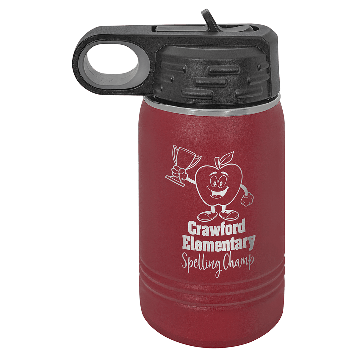 Maroon Polar Camel 12 oz. Water Bottle