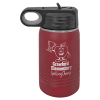 Maroon Polar Camel 12 oz. Water Bottle