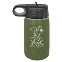 Olive Green Polar Camel 12 oz. Water Bottle