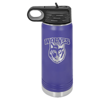 Purple Polar Camel 20 oz. Water Bottle