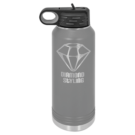 Dark Gray Polar Camel 32 oz. Water Bottle