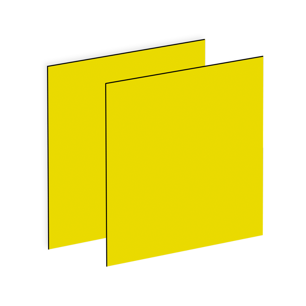 Polycarbonate Sign Size: 4"×6"