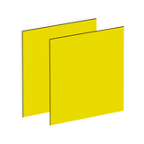 Polycarbonate Sign Size: 4"×6"