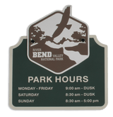 Polycarbonate Sign Size: 4"×6"