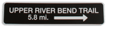 Polycarbonate Sign Size: 4"×6"
